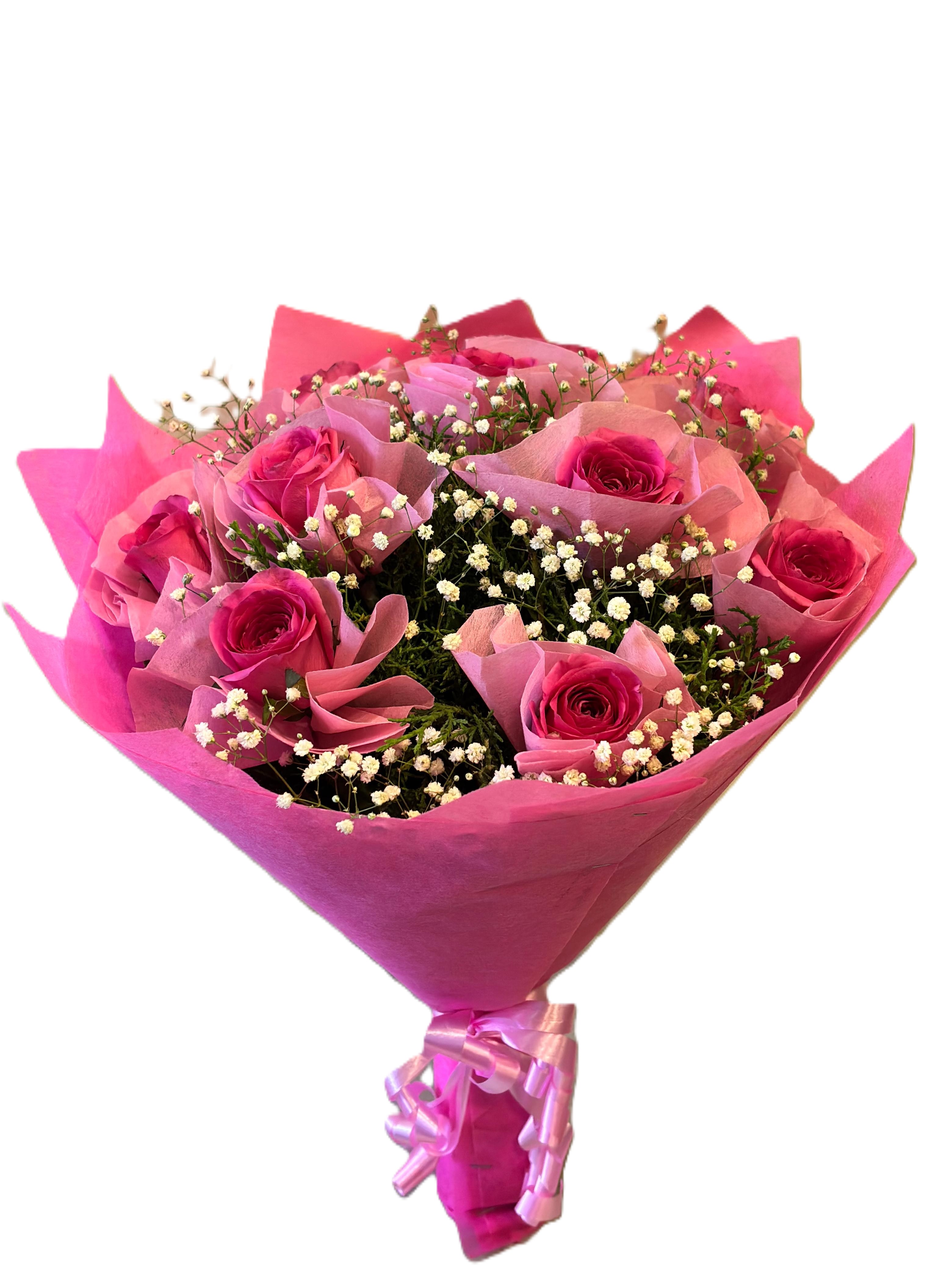 Pink Rose Bouquet